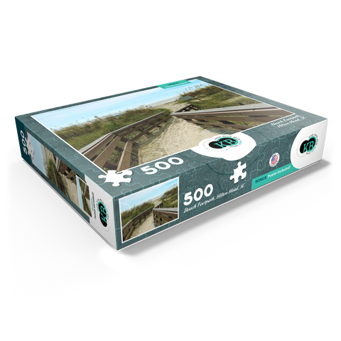 Nature Photography: Beach Footpath, Hilton Head, South Carolina 500 Jigsaw Puzzle box view1