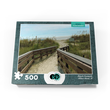 Nature Photography: Beach Footpath, Hilton Head, South Carolina 500 Jigsaw Puzzle box view3