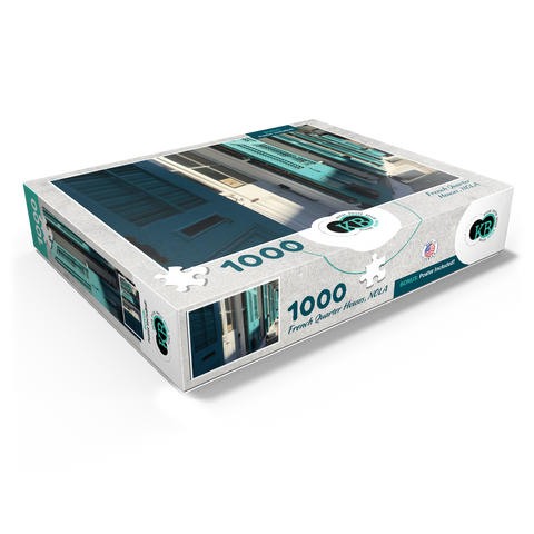 French Quarter, Streetside- New Orleans, Louisianna 1000 Jigsaw Puzzle box view1