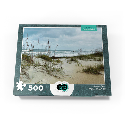 Nature Photography: Island Surf, Hilton Head, South Carolina 500 Jigsaw Puzzle box view3
