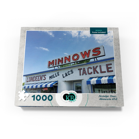 Nostalgic Times- Minnesota, USA 1000 Jigsaw Puzzle box view3