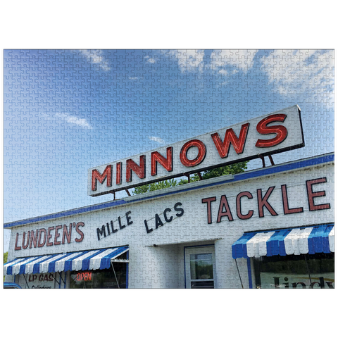 puzzleplate Nostalgic Times- Minnesota, USA 1000 Jigsaw Puzzle