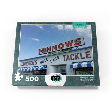 Nostalgic Times- Minnesota, USA 500 Jigsaw Puzzle box view3