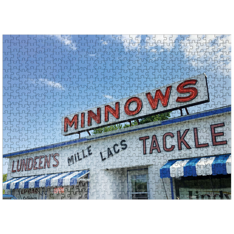 puzzleplate Nostalgic Times- Minnesota, USA 500 Jigsaw Puzzle