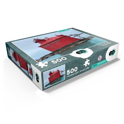 Pierhead Light- Sturgeon Bay, Wisconsin, no.1 500 Jigsaw Puzzle box view1