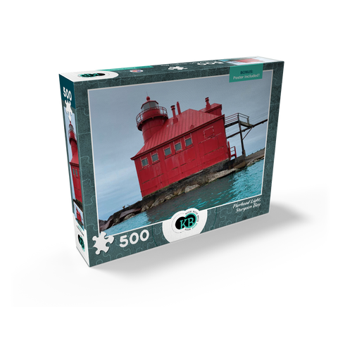 Pierhead Light- Sturgeon Bay, Wisconsin, no.1 500 Jigsaw Puzzle box view2