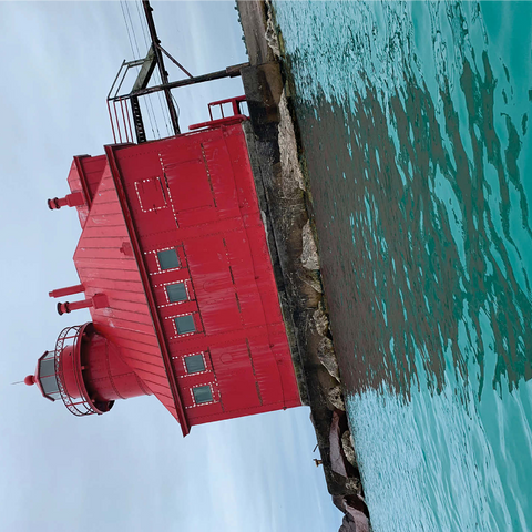 Pierhead Light- Sturgeon Bay, Wisconsin, no.2 1000 Jigsaw Puzzle 3D Modell