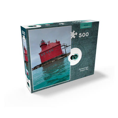Pierhead Light- Sturgeon Bay, Wisconsin, no.2 500 Jigsaw Puzzle box view2