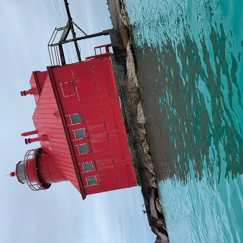 Pierhead Light- Sturgeon Bay, Wisconsin, no.2 500 Jigsaw Puzzle 3D Modell