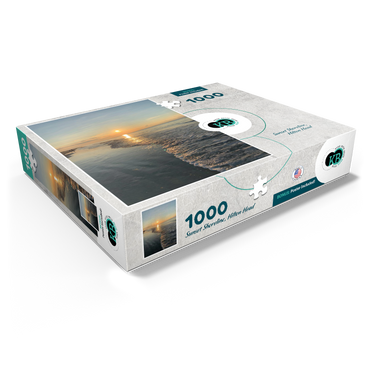 Nature Photography: Sunset Shoreline- Hilton Head, South Carolina 1000 Jigsaw Puzzle box view1