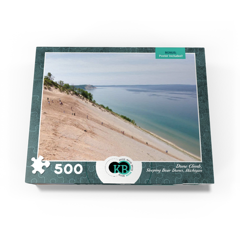 Nature Photography: Dune Climb, Sleeping Bear Dunes, Michigan 500 Jigsaw Puzzle box view3