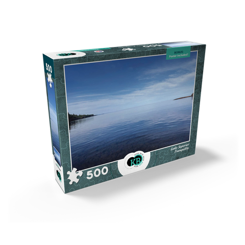 Nature Photography: Lake Superior Tranquility 500 Jigsaw Puzzle box view2