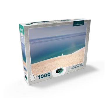 Nature Photography: Tranquil Shoreline, Sleeping Bear Dunes, Michigan 1000 Jigsaw Puzzle box view2