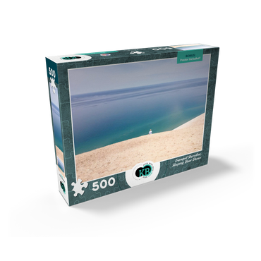 Nature Photography: Tranquil Shoreline, Sleeping Bear Dunes, Michigan 500 Jigsaw Puzzle box view2