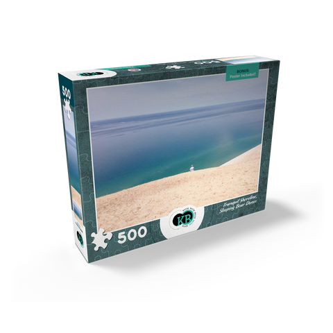 Nature Photography: Tranquil Shoreline, Sleeping Bear Dunes, Michigan 500 Jigsaw Puzzle box view2