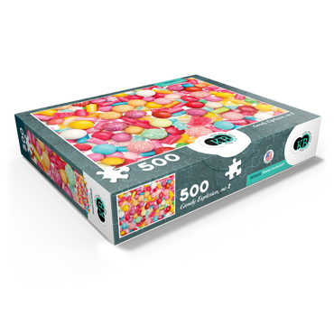 Macro Photography: Candy Explosion- no.2 500 Jigsaw Puzzle box view1