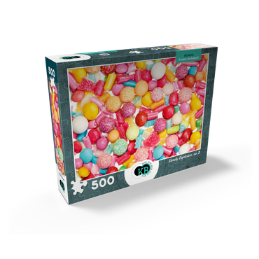 Macro Photography: Candy Explosion- no.2 500 Jigsaw Puzzle box view2