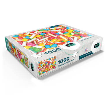 Macro Photography: Candy Explosion- no.3 1000 Jigsaw Puzzle box view1