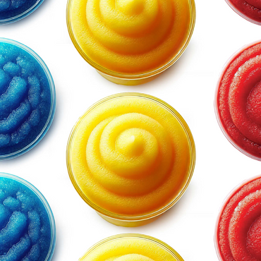 Macro Photography: Slushie Rows Collage 1000 Jigsaw Puzzle 3D Modell