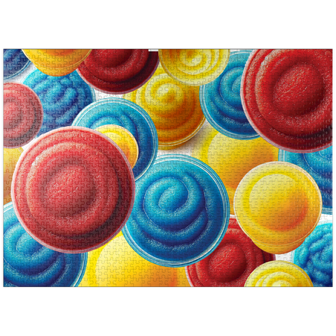 puzzleplate Macro Photography: Smoothie Collage 1000 Jigsaw Puzzle