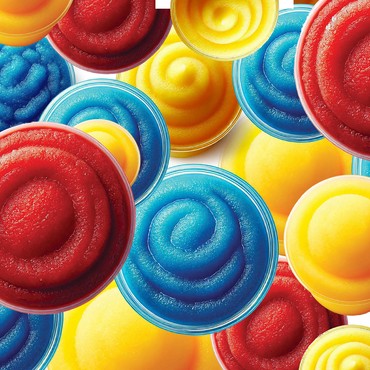 Macro Photography: Smoothie Collage 1000 Jigsaw Puzzle 3D Modell