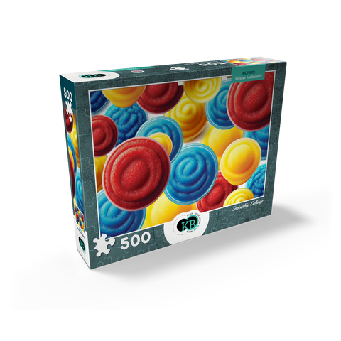 Macro Photography: Smoothie Collage 500 Jigsaw Puzzle box view2