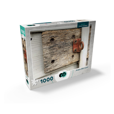 Antique Door Latch 1000 Jigsaw Puzzle box view2