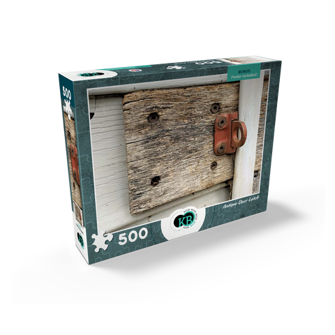 Antique Door Latch 500 Jigsaw Puzzle box view2