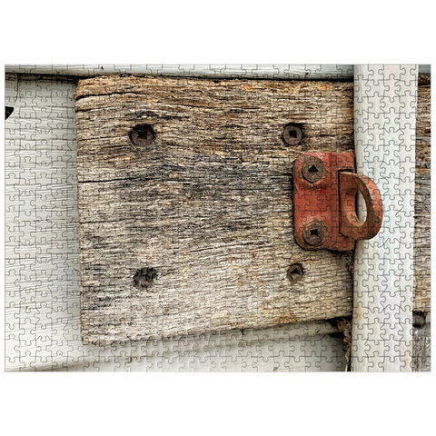 puzzleplate Antique Door Latch 500 Jigsaw Puzzle