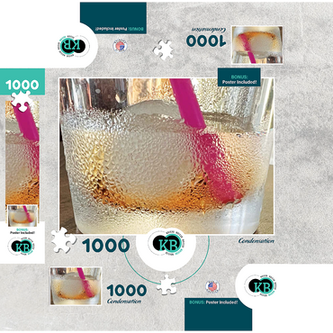 Macro Photography: Condensation 1000 Jigsaw Puzzle box 3D Modell