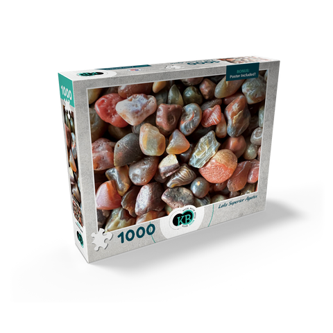 Macro Photography: Lake Superior Agates, no.2 1000 Jigsaw Puzzle box view2