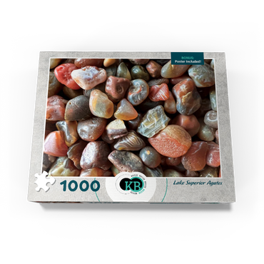 Macro Photography: Lake Superior Agates, no.2 1000 Jigsaw Puzzle box view3