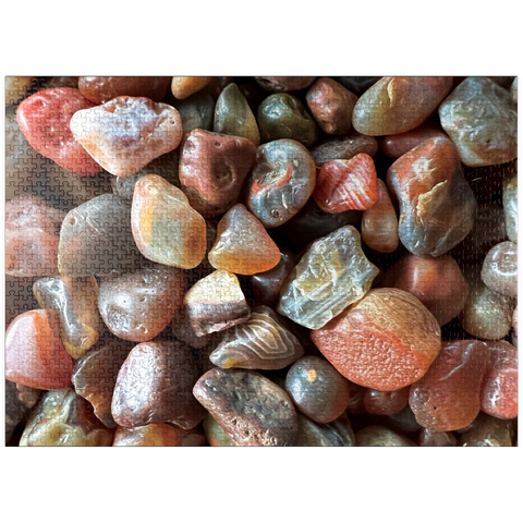 puzzleplate Macro Photography: Lake Superior Agates, no.2 1000 Jigsaw Puzzle