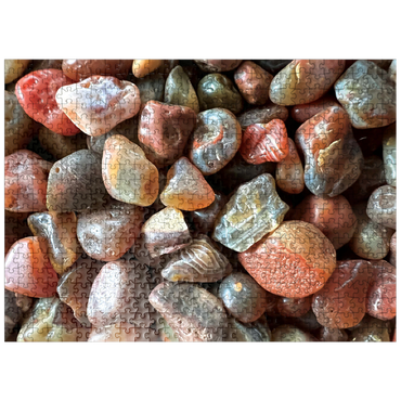 puzzleplate Macro Photography: Lake Superior Agates, no.2 500 Jigsaw Puzzle