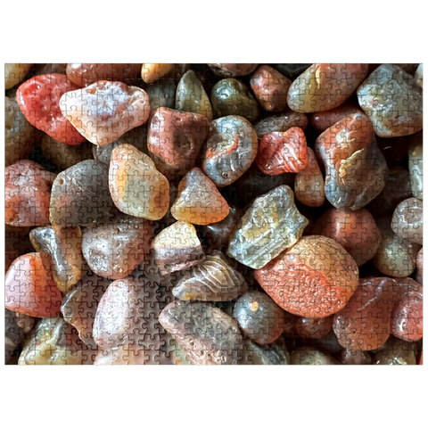 puzzleplate Macro Photography: Lake Superior Agates, no.2 500 Jigsaw Puzzle
