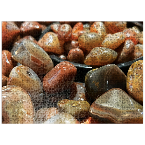 puzzleplate Macro Photography: Lake Superior Agates, no.3 500 Jigsaw Puzzle