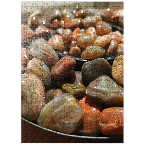 puzzleplate Macro Photography: Lake Superior Agates, no.4 500 Jigsaw Puzzle