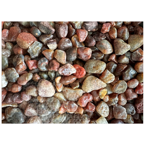 puzzleplate Macro Photography: Lake Superior Agates, no.1 500 Jigsaw Puzzle