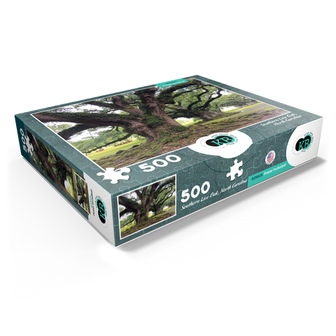 Nature Photography: Southern Live Oak, North Carolina, no.1 500 Jigsaw Puzzle box view1