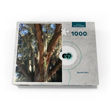 Nature Photography: Southern Trees, Spanish Moss 1000 Jigsaw Puzzle box view3