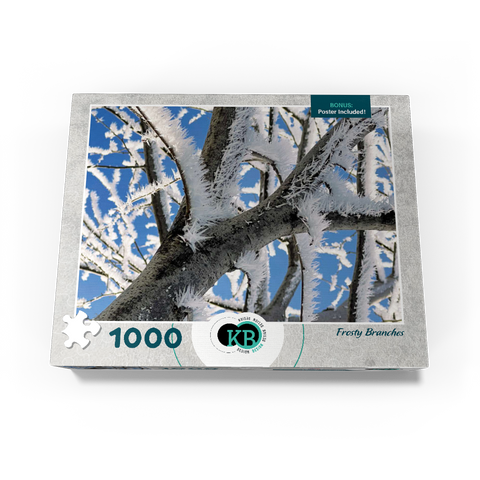 Nature Photography: Frosted Branches, no.2 1000 Jigsaw Puzzle box view3