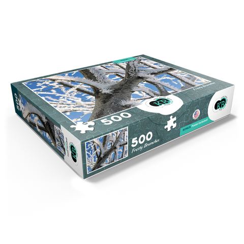 Nature Photography: Frosted Branches, no.2 500 Jigsaw Puzzle box view1