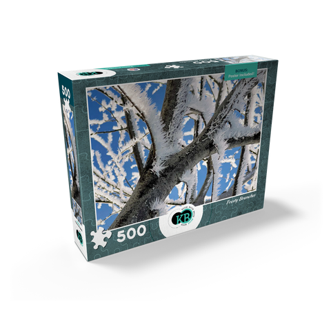 Nature Photography: Frosted Branches, no.2 500 Jigsaw Puzzle box view2