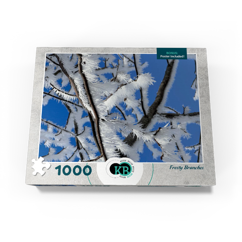 Nature Photography: Frosted Branches, no.3 1000 Jigsaw Puzzle box view3