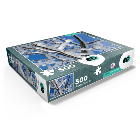 Nature Photography: Frosted Branches, no.3 500 Jigsaw Puzzle box view1