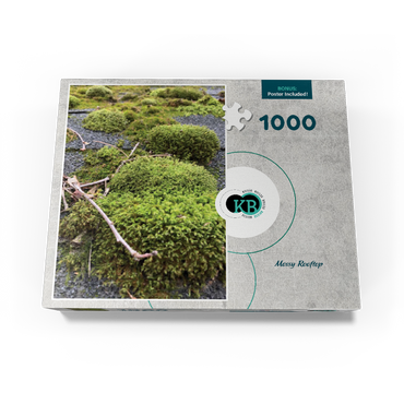 Macro Photography: Mossy Rooftop 1000 Jigsaw Puzzle box view3
