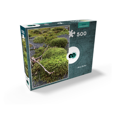 Macro Photography: Mossy Rooftop 500 Jigsaw Puzzle box view2
