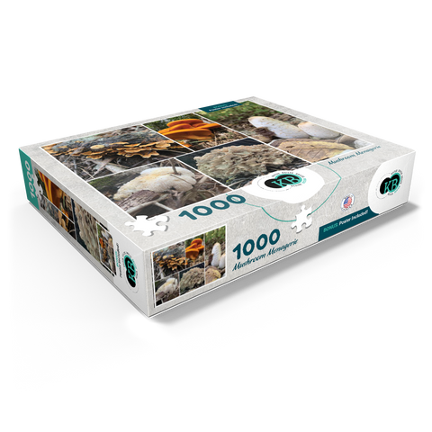Nature Photography: Mushrooms Collage 1000 Jigsaw Puzzle box view1