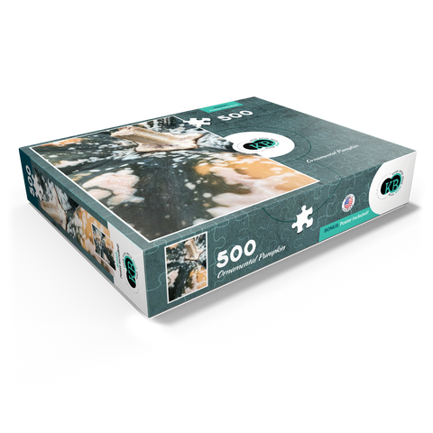 Macro Photography: Ornamental Pumpkin, no.1 500 Jigsaw Puzzle box view1