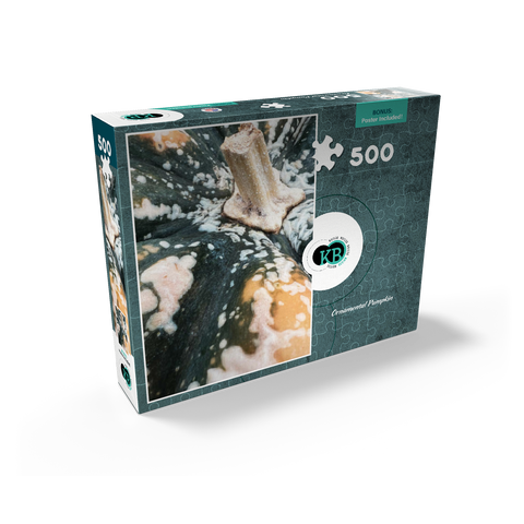 Macro Photography: Ornamental Pumpkin, no.1 500 Jigsaw Puzzle box view2